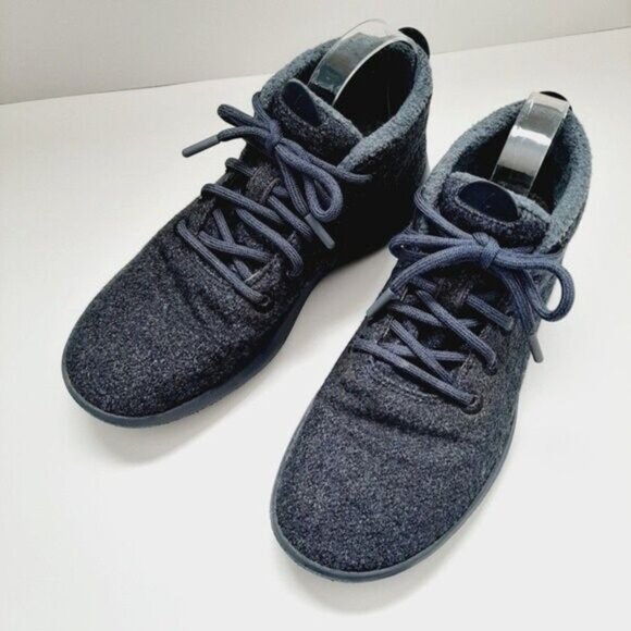 ALLBIRDS Wool Runner-up Mizzle Highlights Hi-top Shoes Men's Sz 9 - Picture 12 of 15